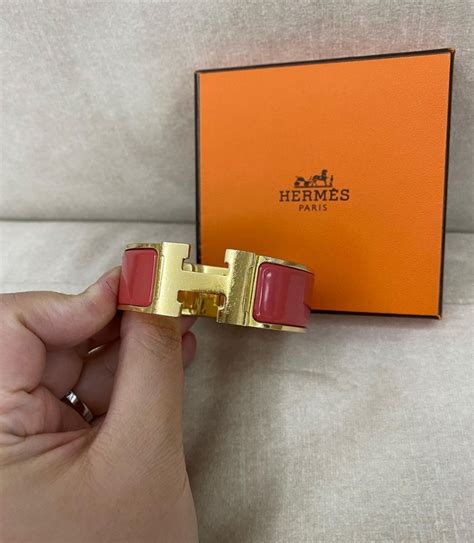 hermes clic clac used|hermes clic clac pm size.